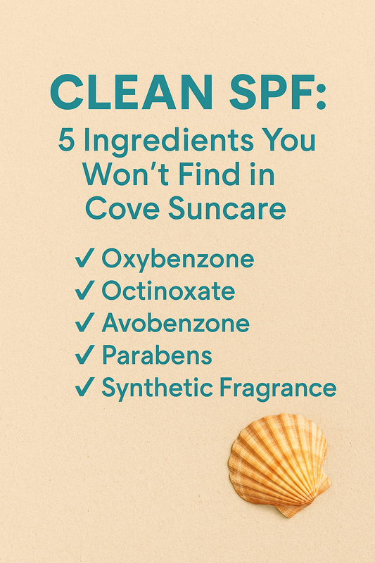 5 Ingredients You Won’t Find in Cove Suncare